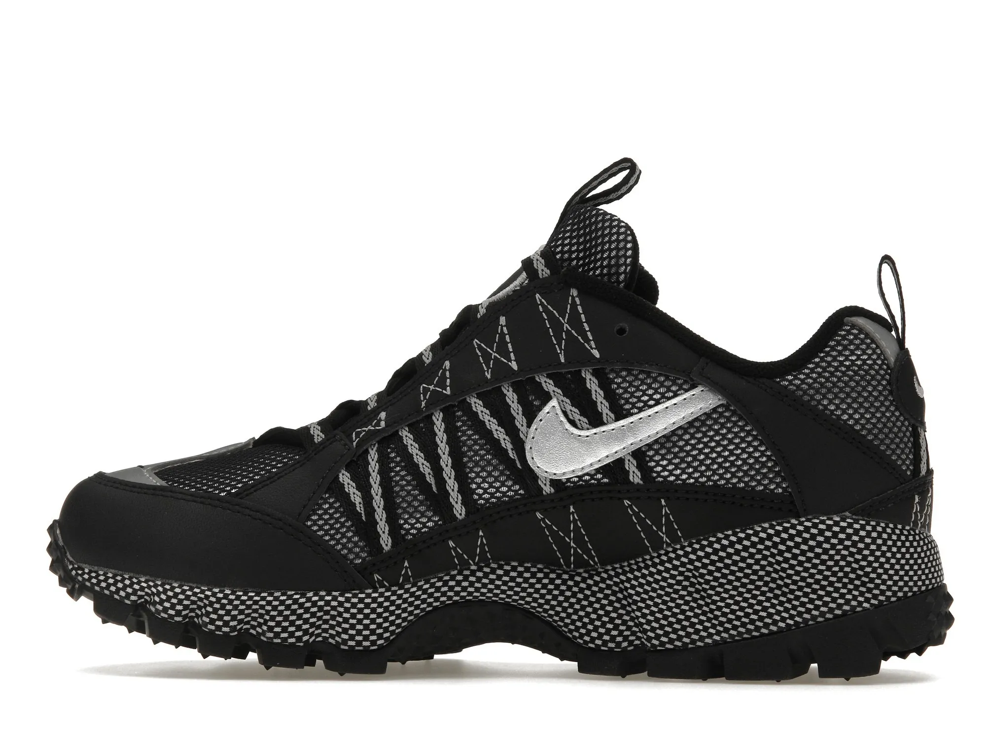 Фото № 2 с приближением к товару «‎Nike Air Humara QS Black Metallic Silver»