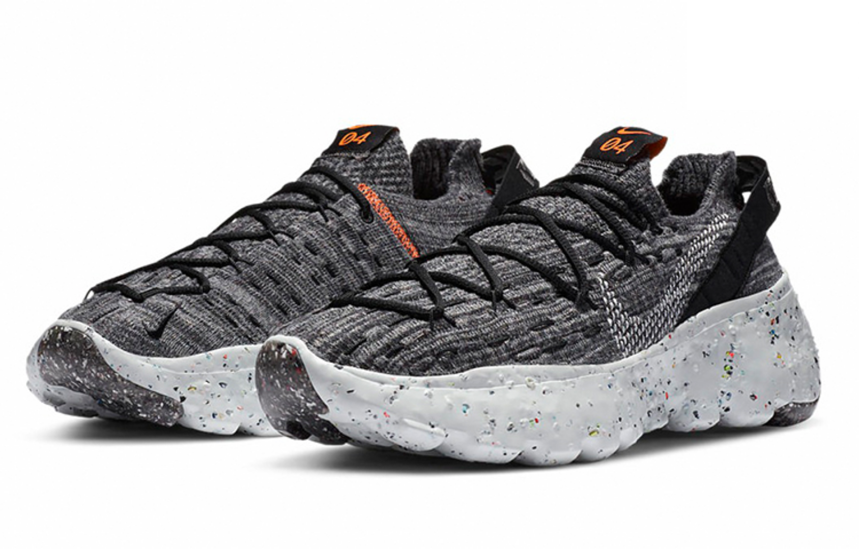 Фото № 3 с приближением к товару «‎Nike Space Hippie 04 "Iron Grey" Grey»