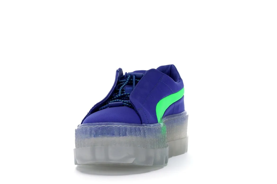 Фото № 3 с приближением к товару «‎Puma Cleated Creeper Surf Rihanna Fenty Blue Green »