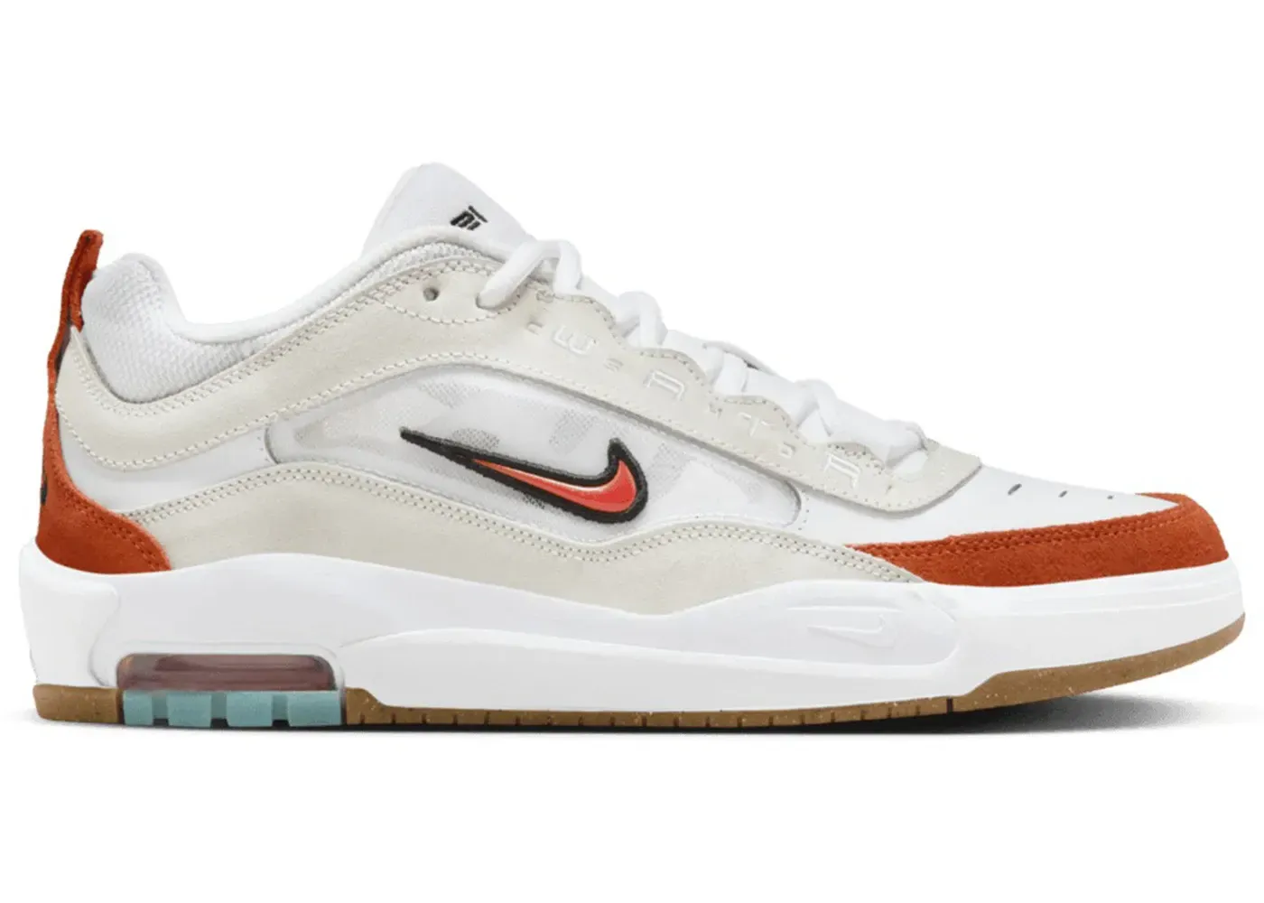 Фото № 1 с приближением к товару «‎Nike SB Air Max Ishod Wair 2 White Orange Gum»