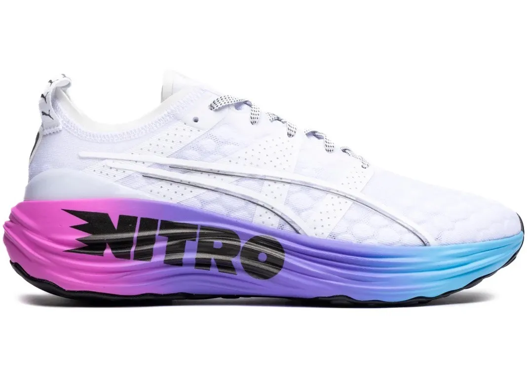 Фото № 1 с приближением к товару «‎Puma ForeverRUN Nitro Sunset White»