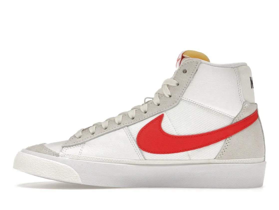 Фото № 3 с приближением к товару «‎Nike Blazer Mid 77 Remastered Pro Club Habanero Red»