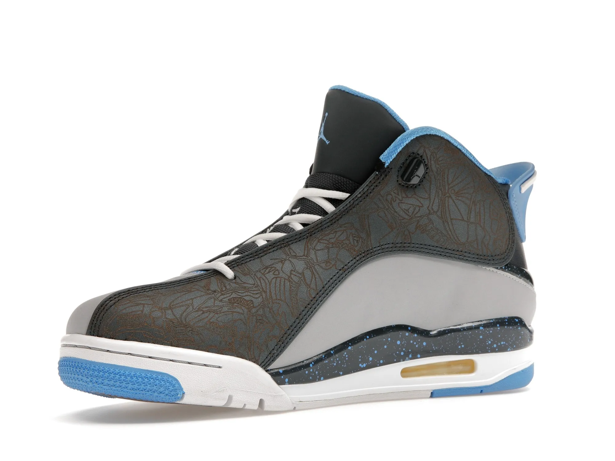Фото № 4 с приближением к товару «‎Jordan Dub Zero Wolf Grey University Blue»