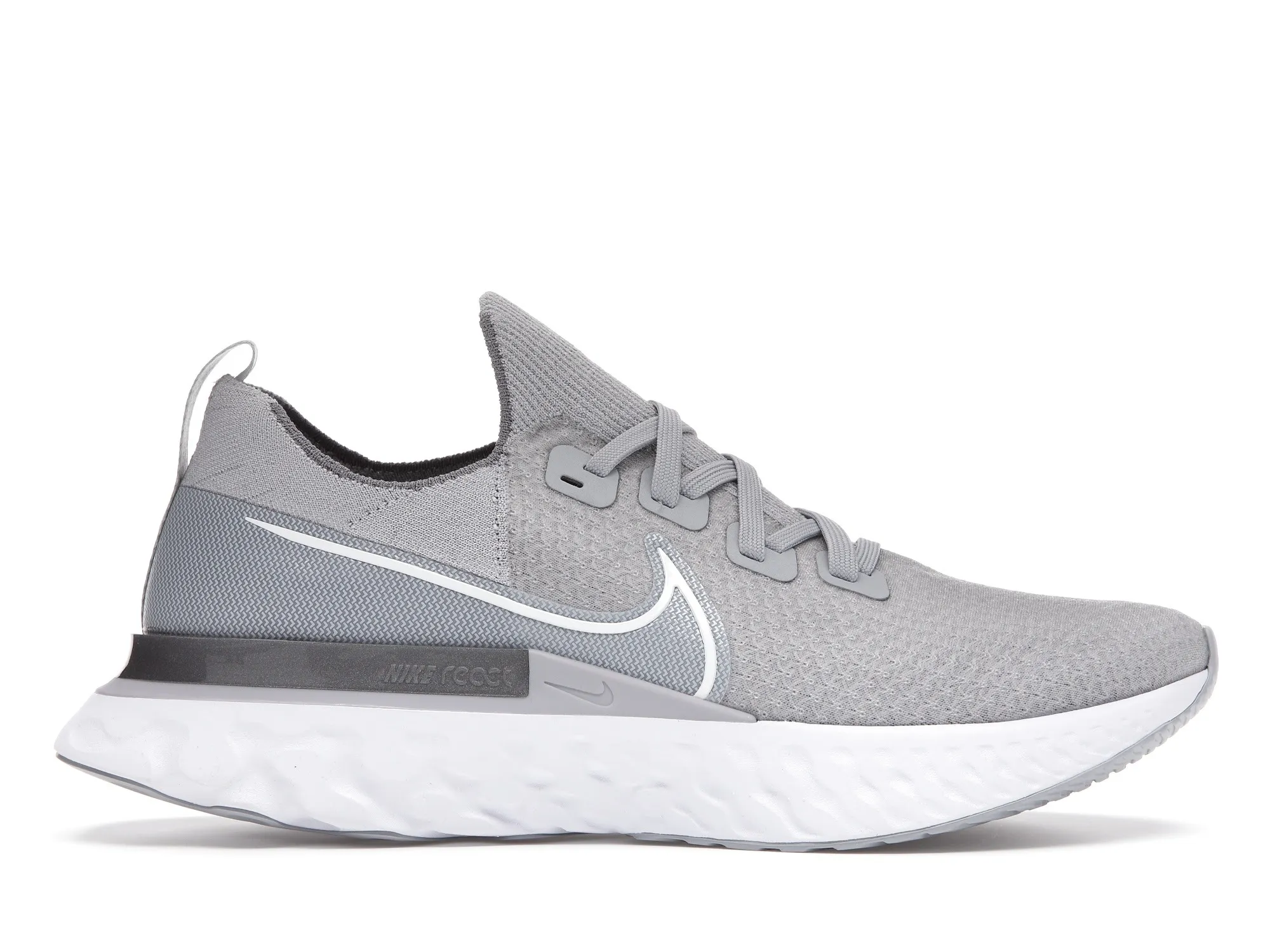 Фото № 1 с приближением к товару «‎Nike React Infinity Run Flyknit Wolf Grey»