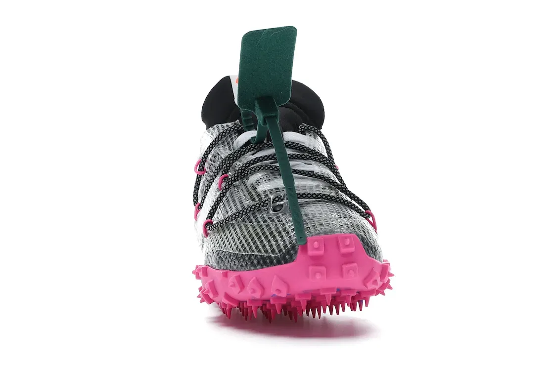 Фото № 2 с приближением к товару «‎Nike Waffle Racer Off-White Black »