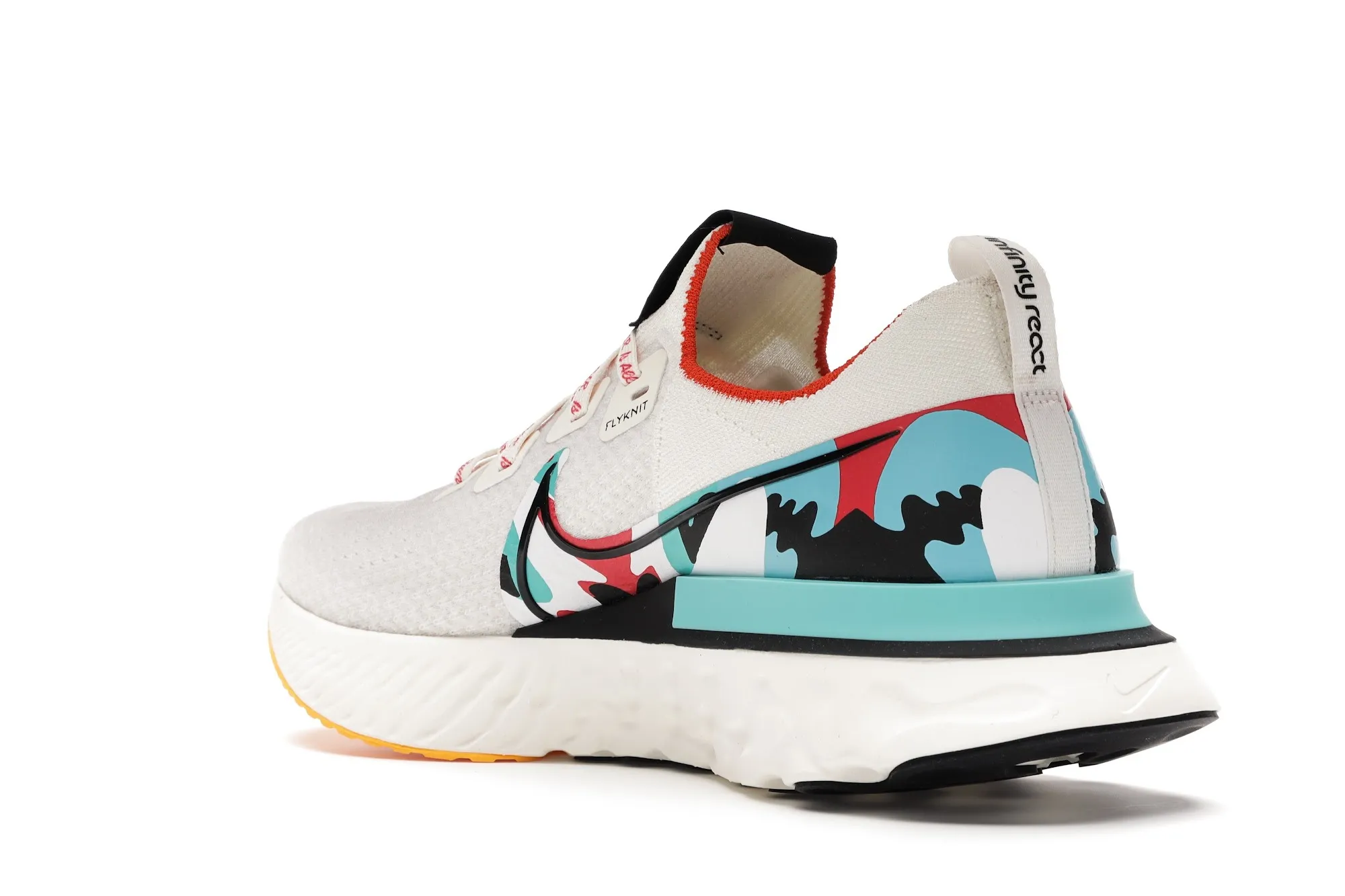 Фото № 5 с приближением к товару «‎Nike React Infinity Run Flyknit A.I.R Sail»