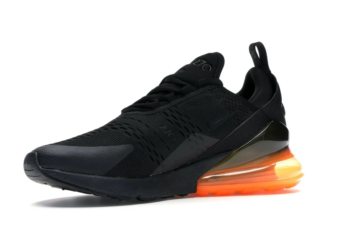 Фото № 2 с приближением к товару «‎Nike Air Max 270 Black Total Orange»