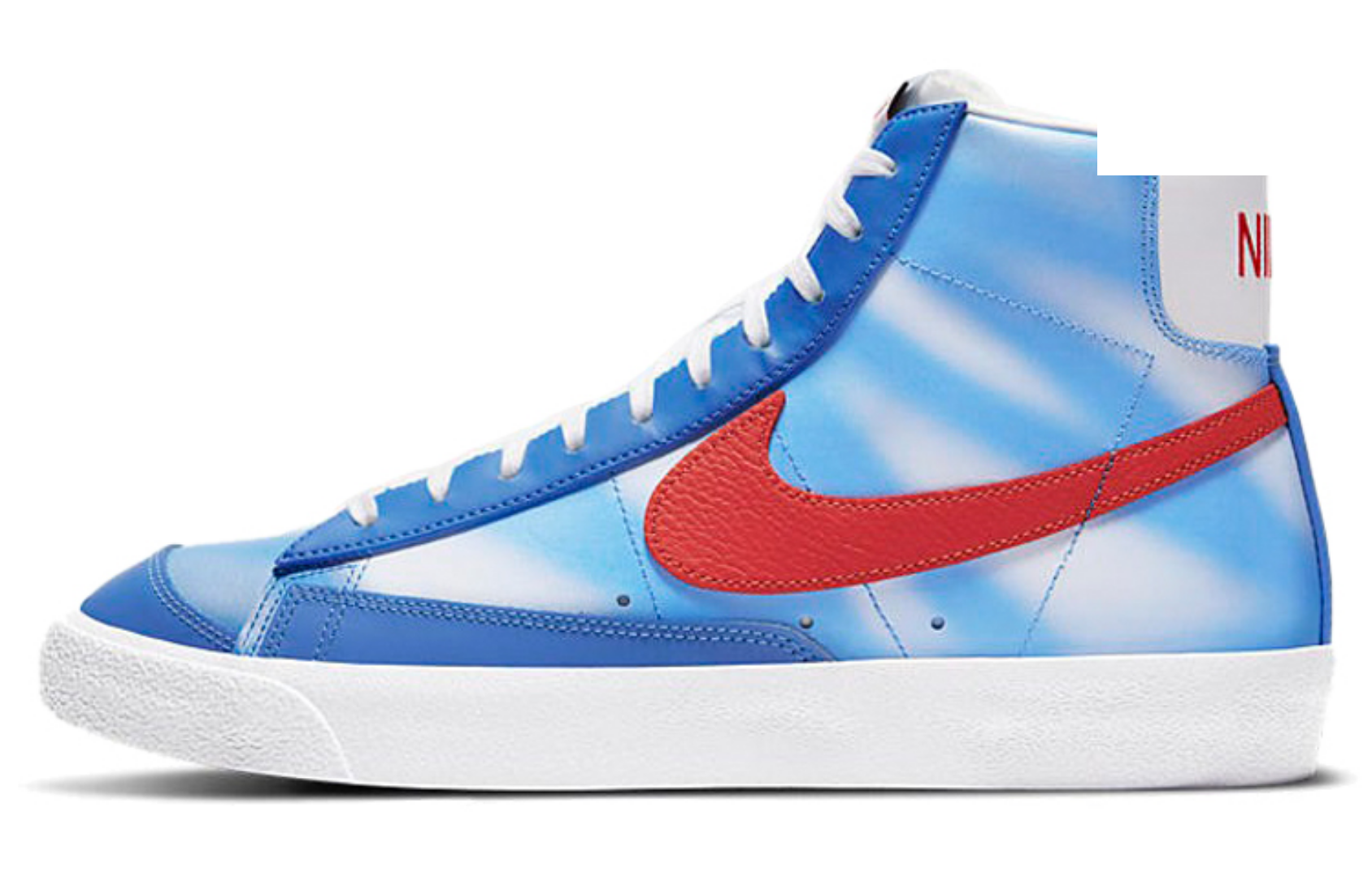 Фото № 1 с приближением к товару «‎Nike Blazer Mid WhiteBlueRed»