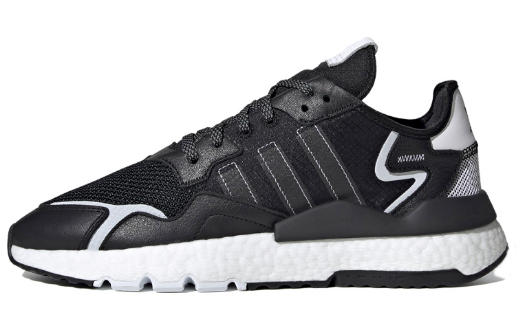 Фото № 1 с приближением к товару «‎adidas originals Nite Jogger BlackWhite»