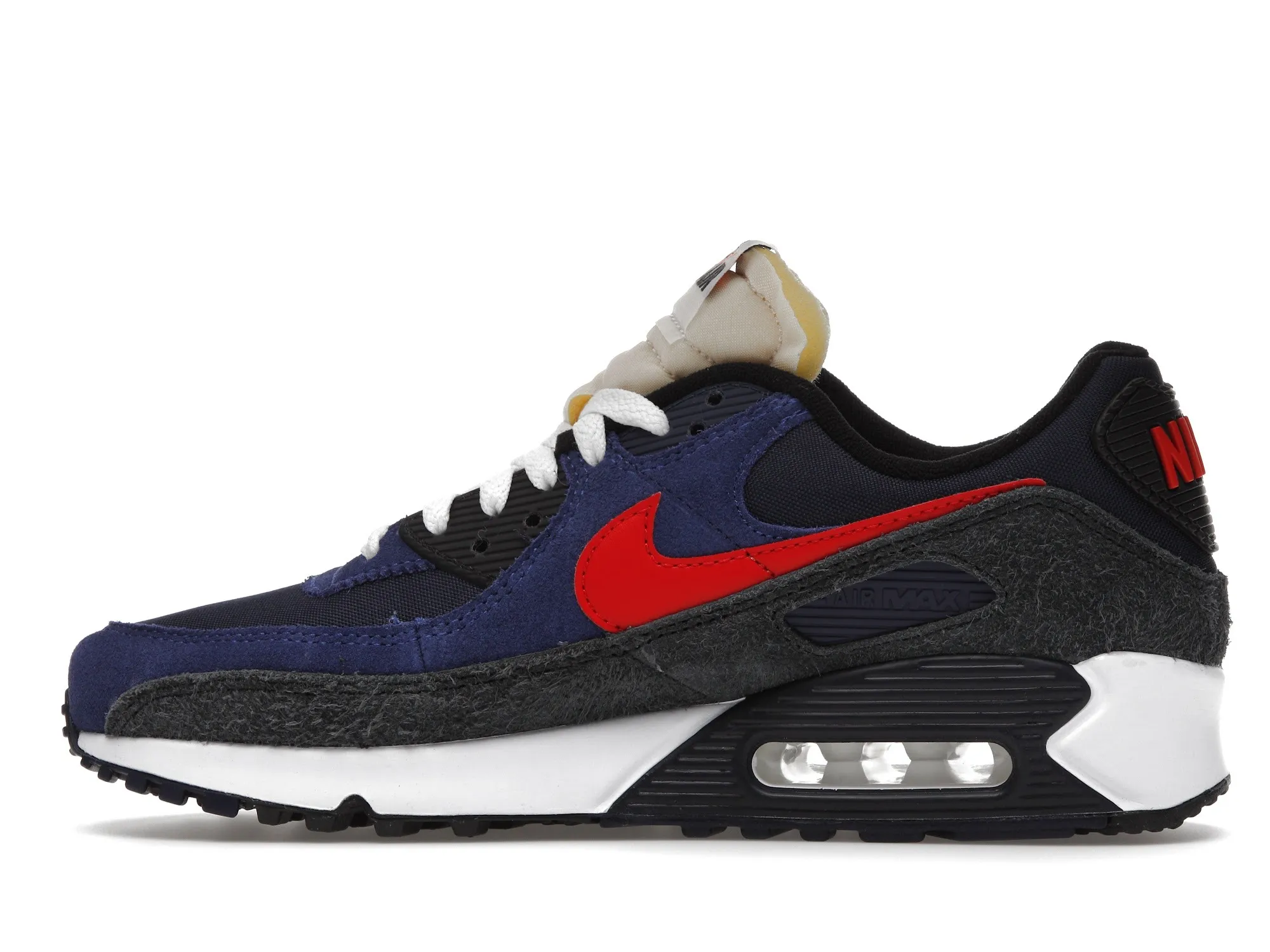 Фото № 5 с приближением к товару «‎Nike Air Max 90 SE Running Club Deep Royal»