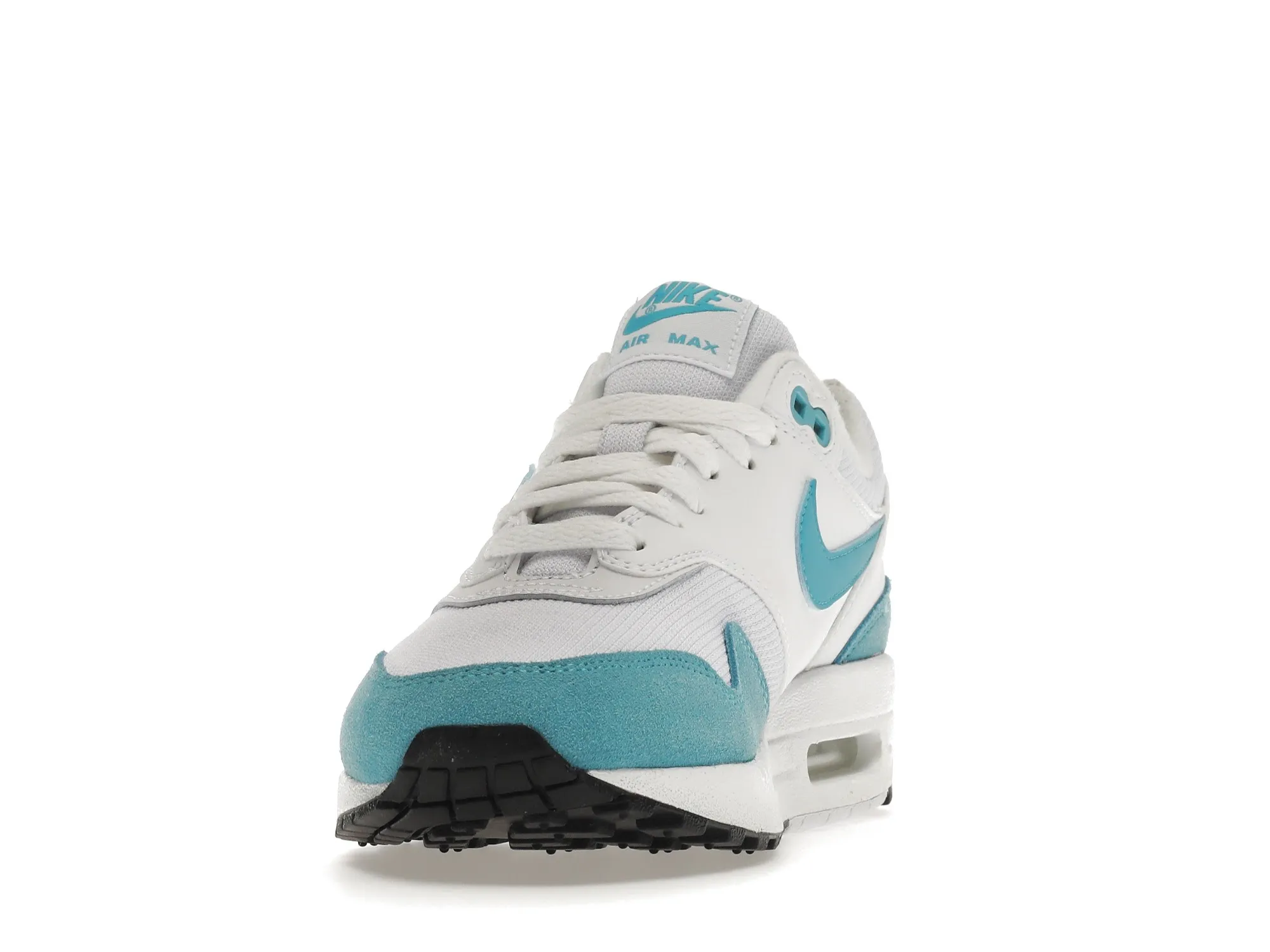 Фото № 2 с приближением к товару «‎Nike Air Max 1 White Light Blue Fury »
