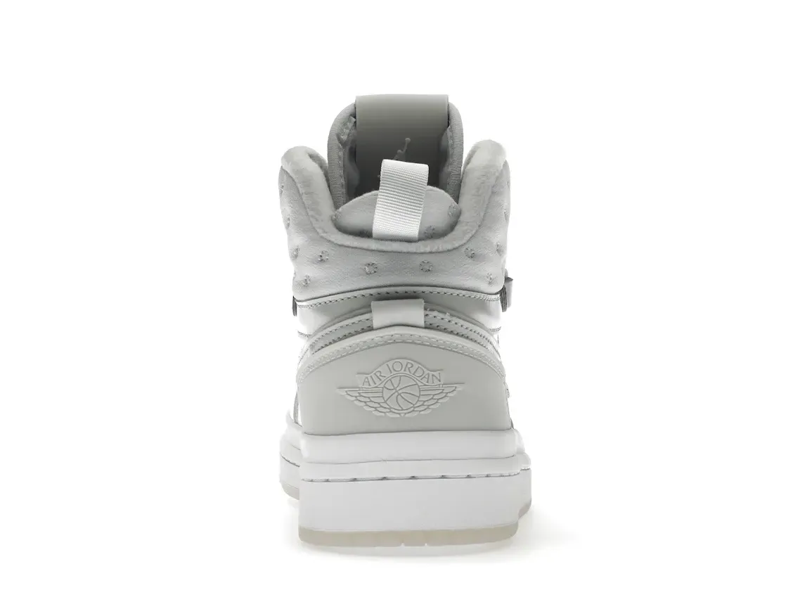 Фото № 4 с приближением к товару «‎Jordan 1 Acclimate White Grey Fog »