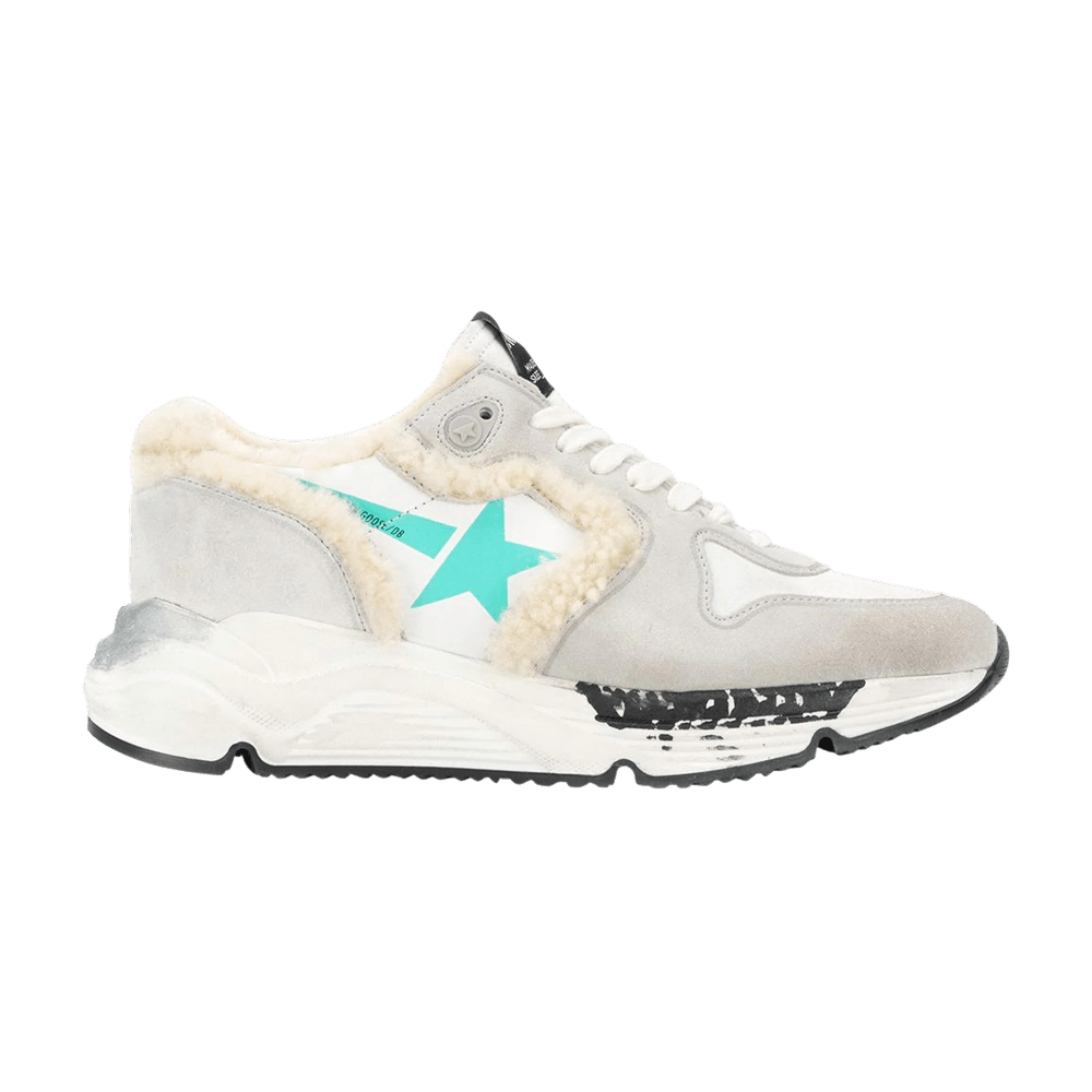 Golden Goose Women's Running Sole White Mint