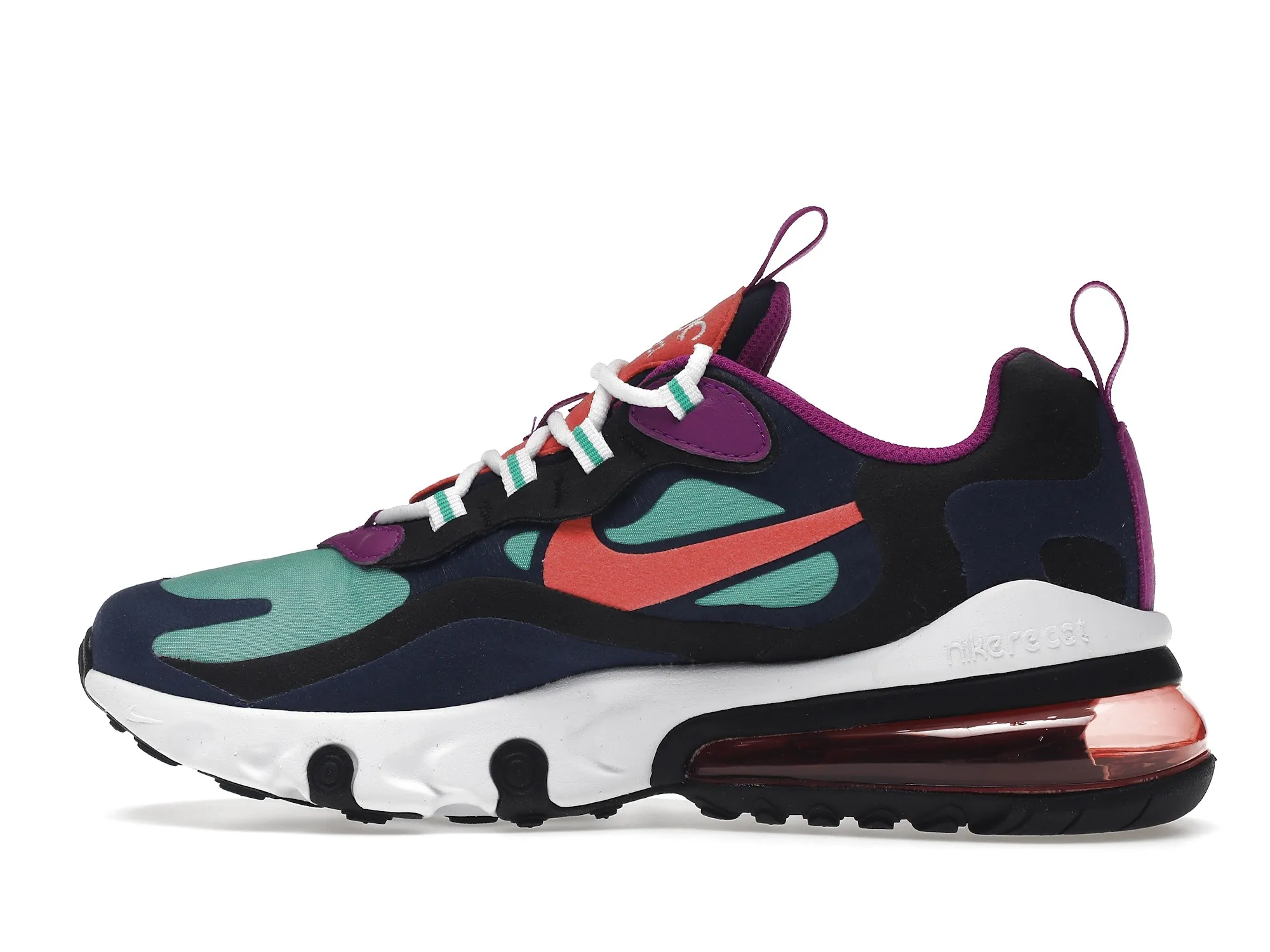 Фото № 5 с приближением к товару «‎Nike Air Max 270 React Blue Void »