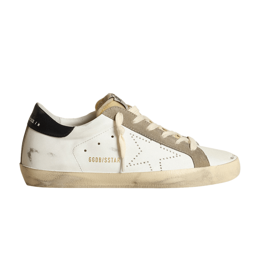 Golden Goose Women's Superstar White Taupe