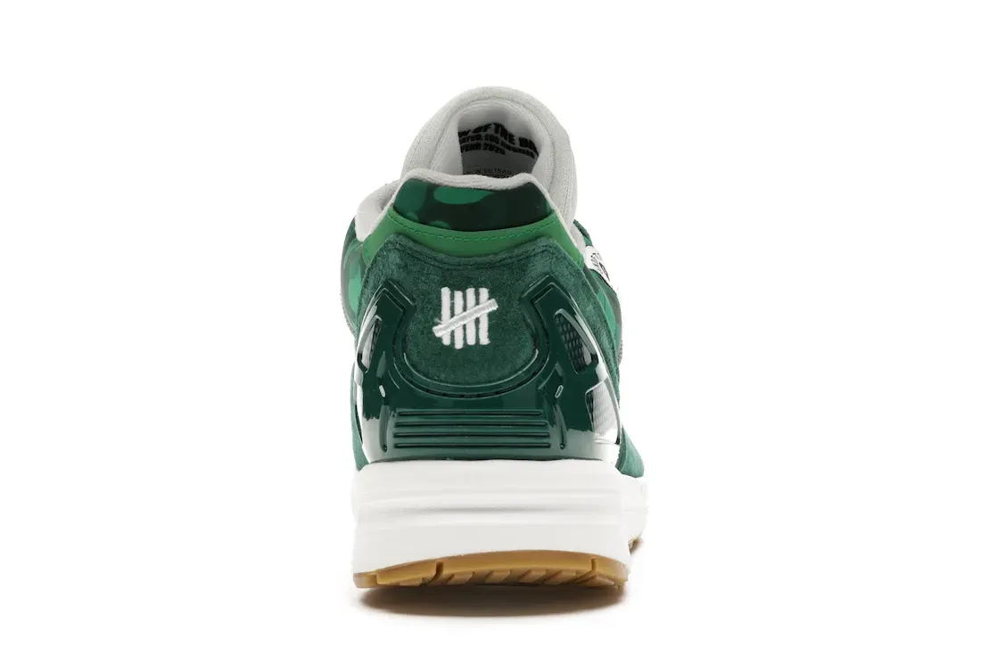 Фото № 4 с приближением к товару «‎adidas ZX 8000 Bape Undefeated Green»
