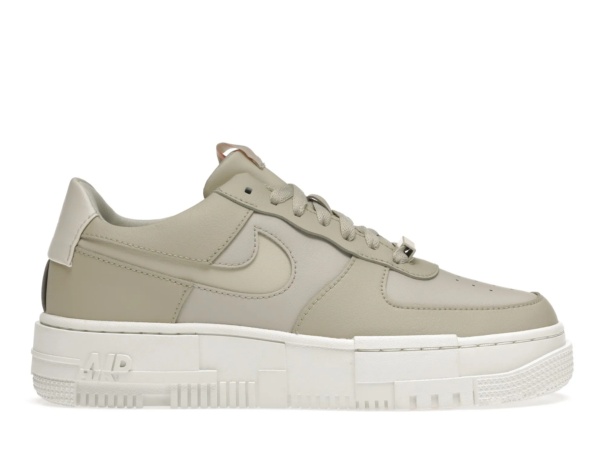 Фото № 1 с приближением к товару «‎Nike Air Force 1 Low Pixel Stone Bone Summit White »