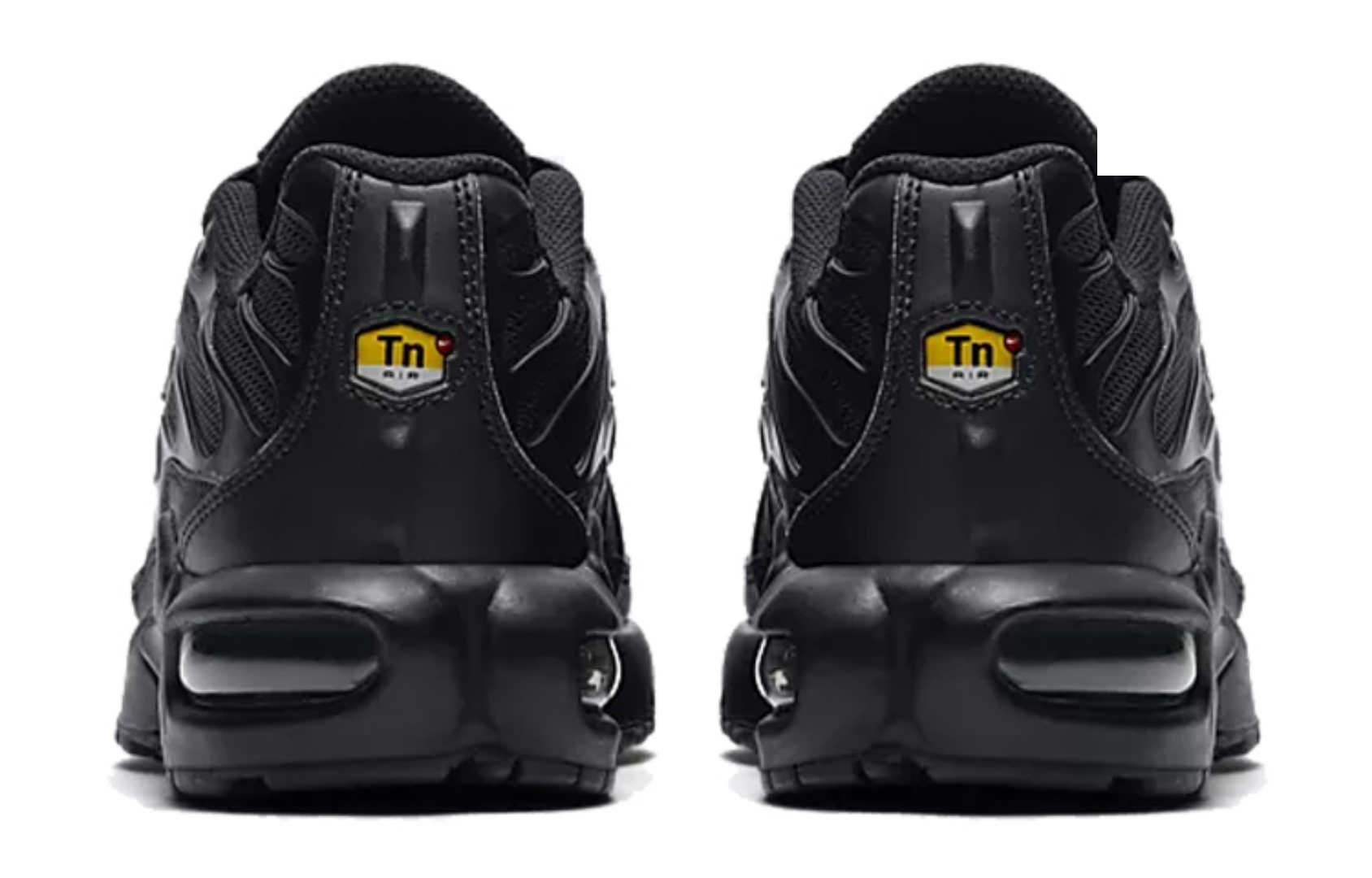 Фото № 4 с приближением к товару «‎Nike Air Max Plus GS 'Triple Black'»