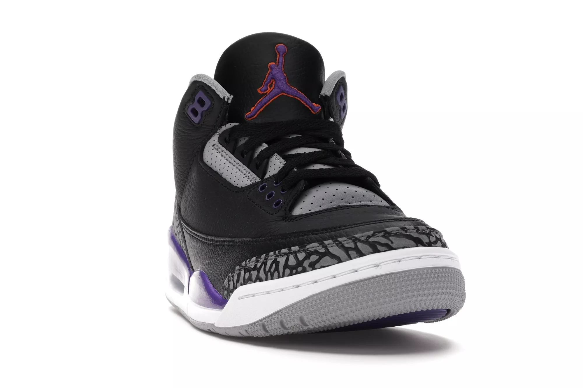 Фото № 4 с приближением к товару «‎Jordan 3 Retro Black Court Purple»