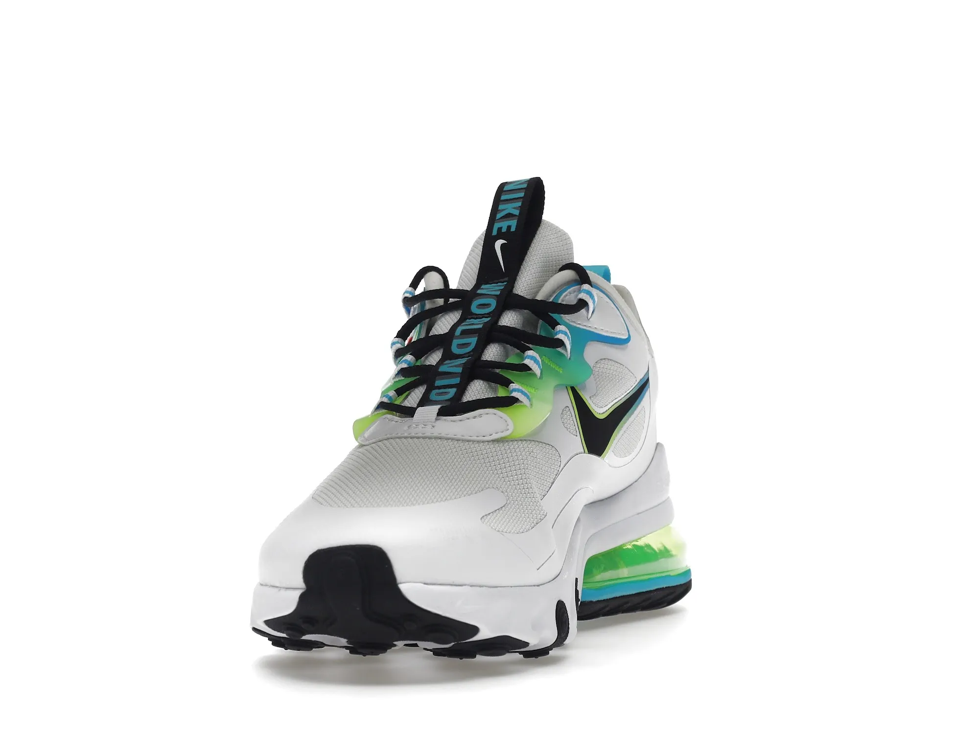 Фото № 3 с приближением к товару «‎Nike Air Max 270 React Worldwide Pack White»