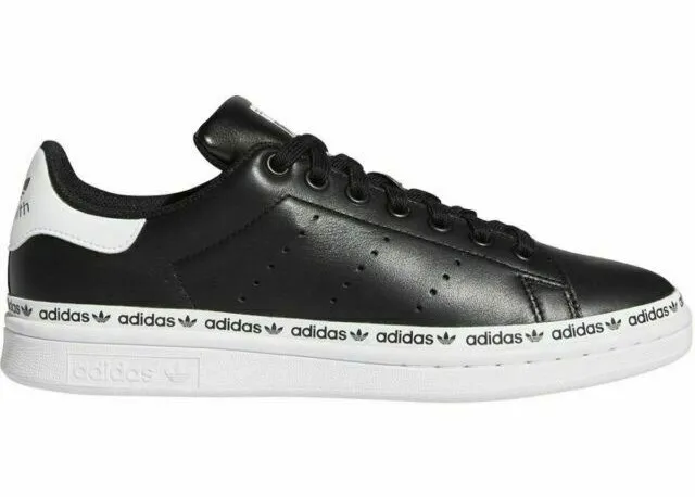 Фото № 1 с приближением к товару «‎adidas Stan Smith Logo Taping Black White »