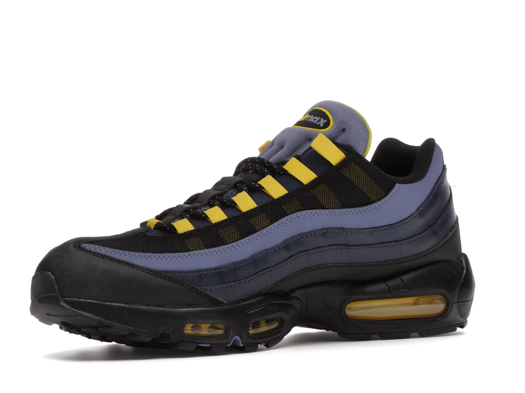 Фото № 4 с приближением к товару «‎Nike Air Max 95 World Indigo Speed Yellow»