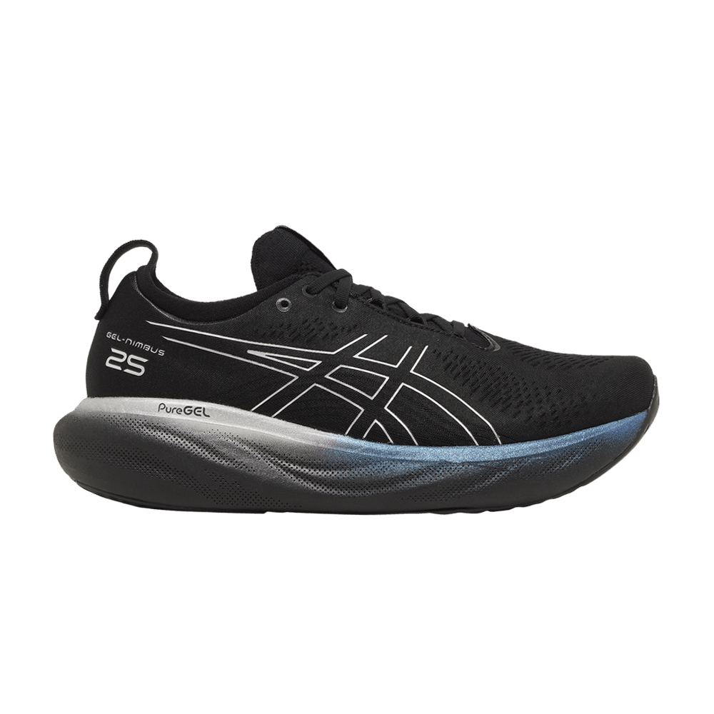 Asics Gel Nimbus 25 Platinum Black Pure Silver