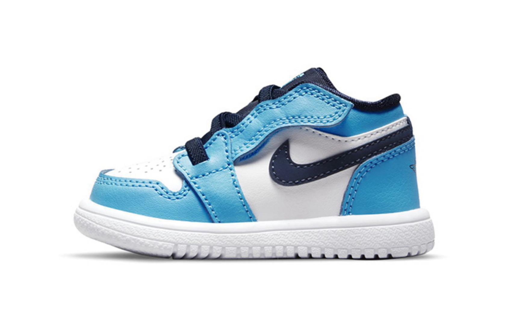 Фото № 1 с приближением к товару «‎Air Jordan 1 Low Alt (TD) WhiteBlueBlack»