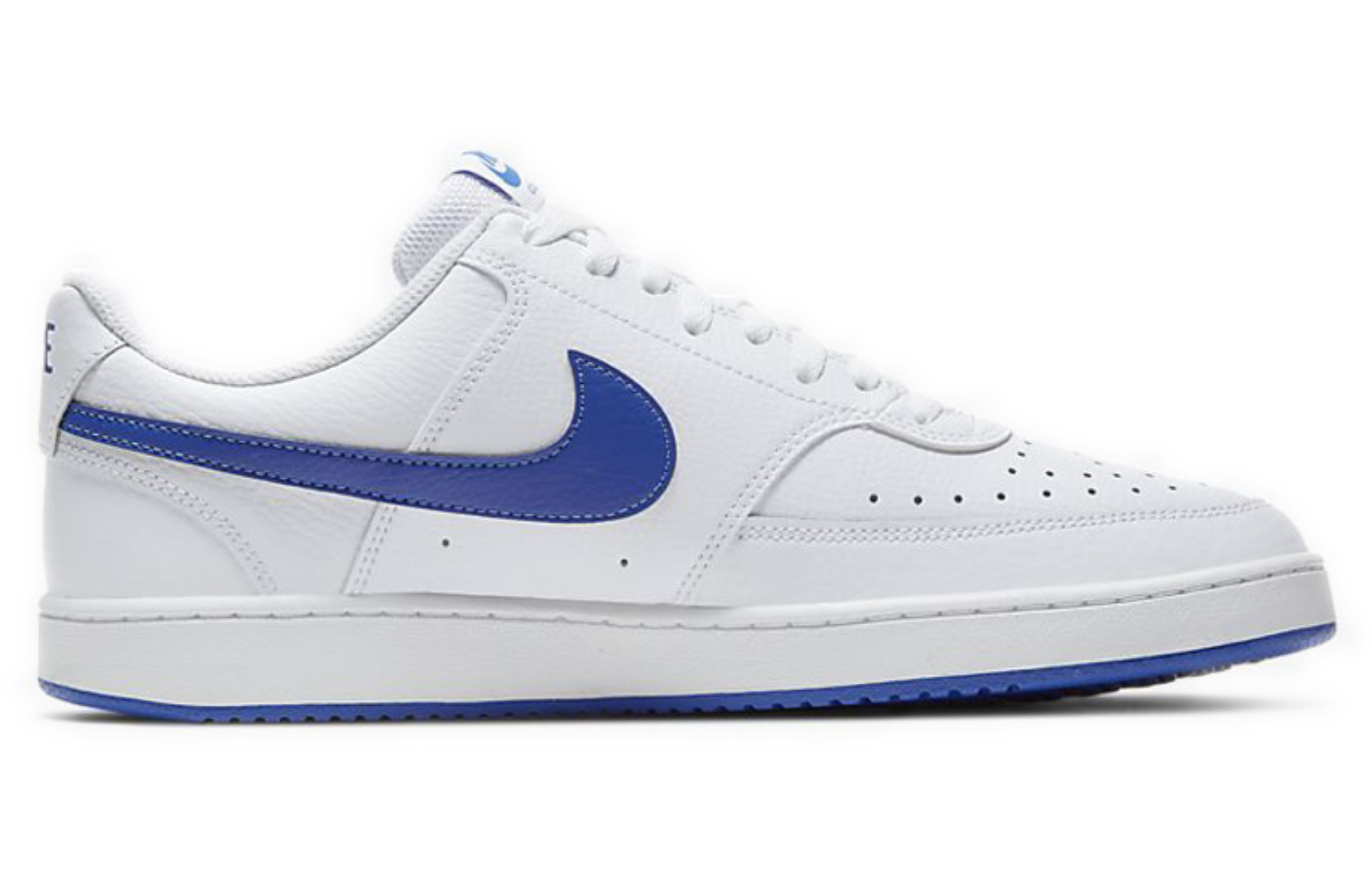 Фото № 2 с приближением к товару «‎Nike Court Vision Low 'White Game Royal'»