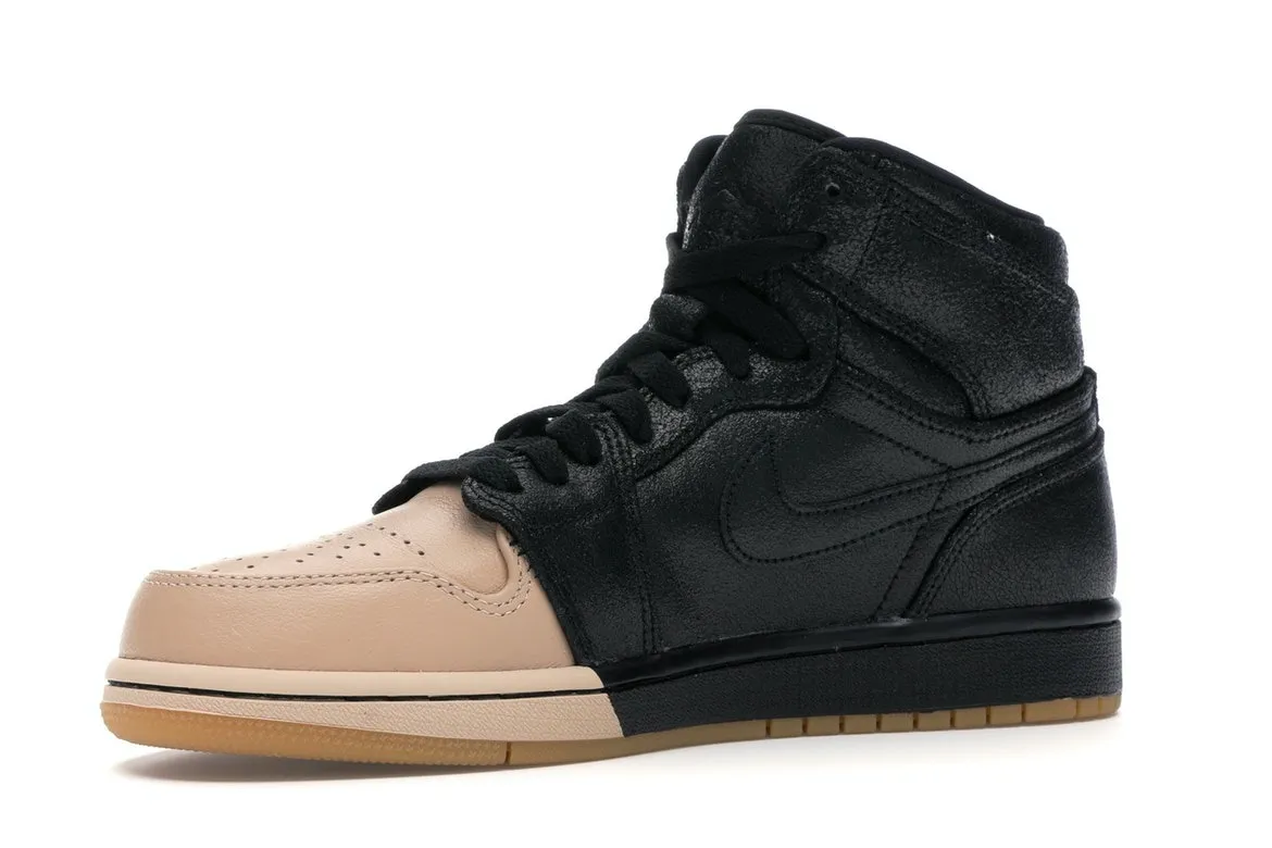 Фото № 2 с приближением к товару «‎Jordan 1 Retro High Dip-Toe Black »