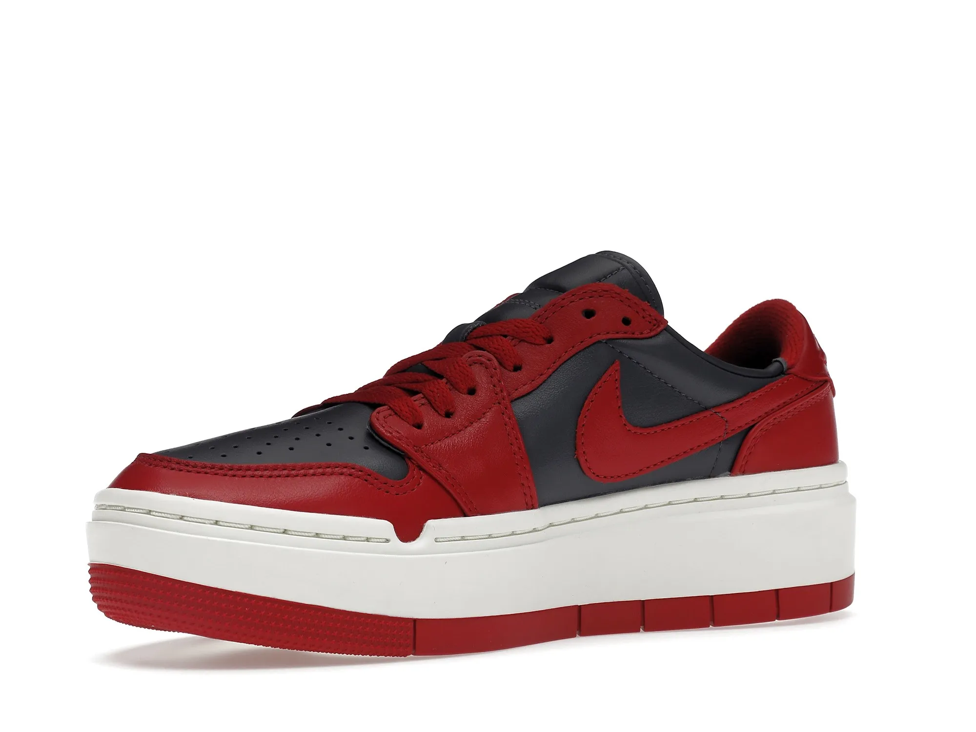 Фото № 3 с приближением к товару «‎Jordan 1 Elevate Low Dark Grey Varsity Red »