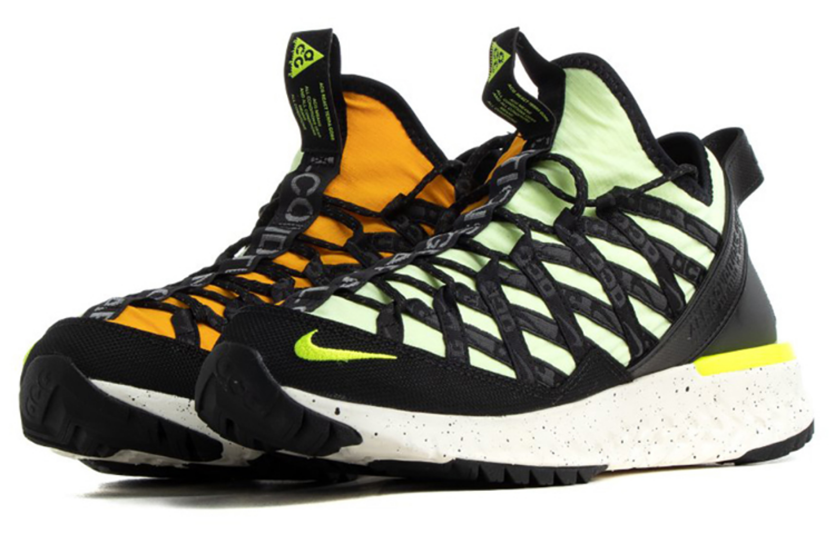 Фото № 2 с приближением к товару «‎Nike ACG React Terra Gobe OrangeGreen»