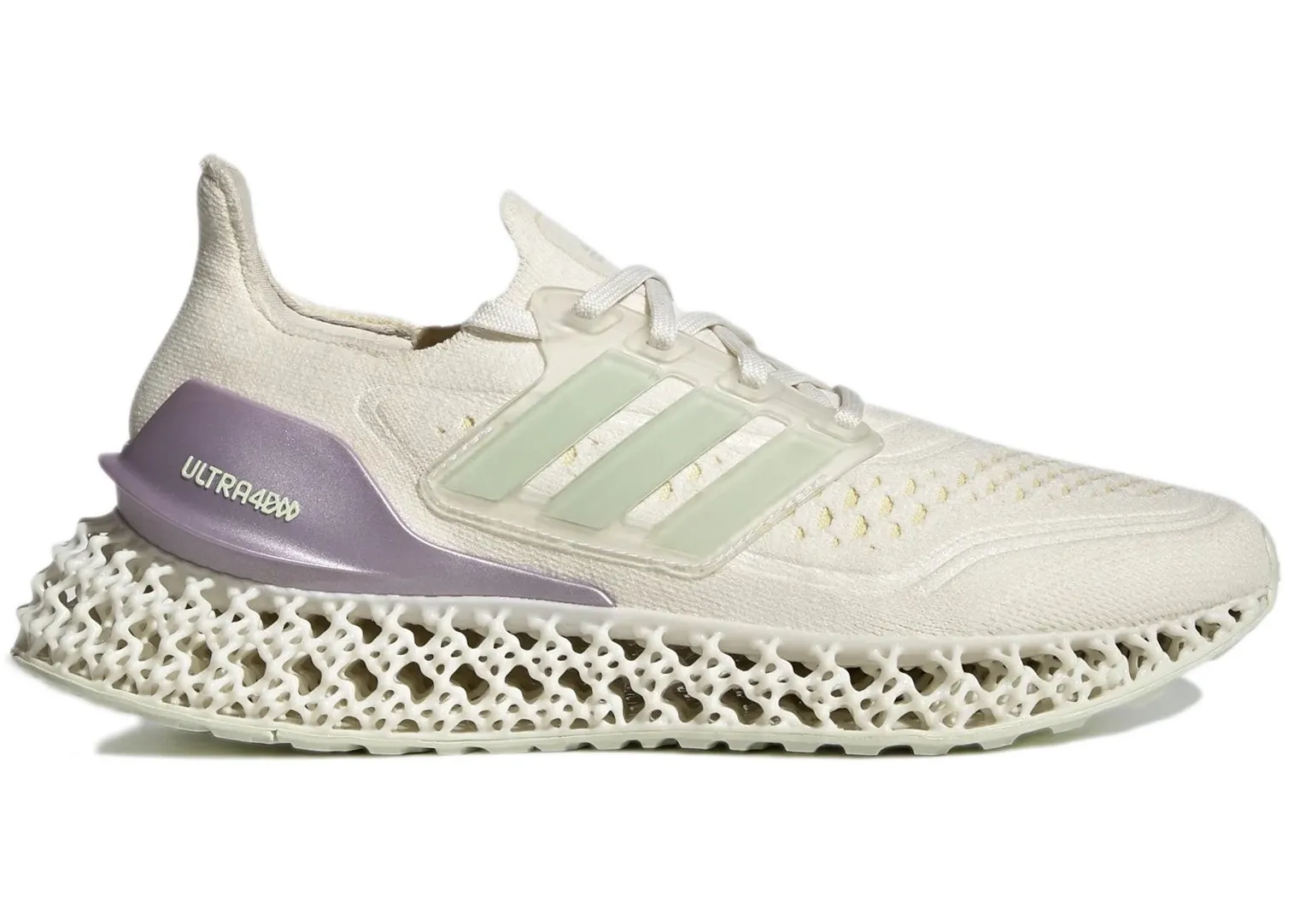 Фото № 1 с приближением к товару «‎adidas Ultra 4D FWD White Linen Green »
