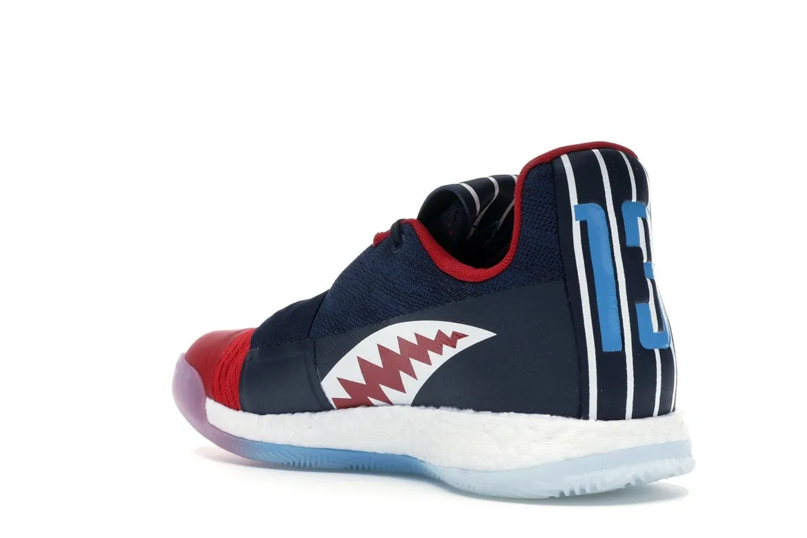 Фото № 6 с приближением к товару «‎adidas Harden Vol. 3 Legend Ink Power Red»