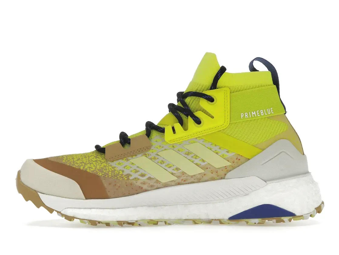 Фото № 3 с приближением к товару «‎adidas Terrex Free Hiker Primeblue Beige Tone Pulse Yellow»