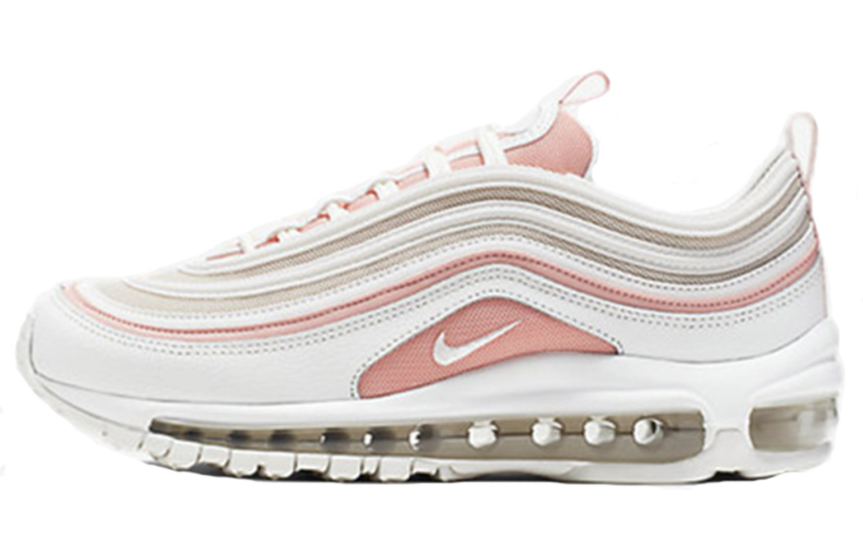Фото № 1 с приближением к товару «‎Nike Air Max 97 Summit White Bleached Coral (W)»