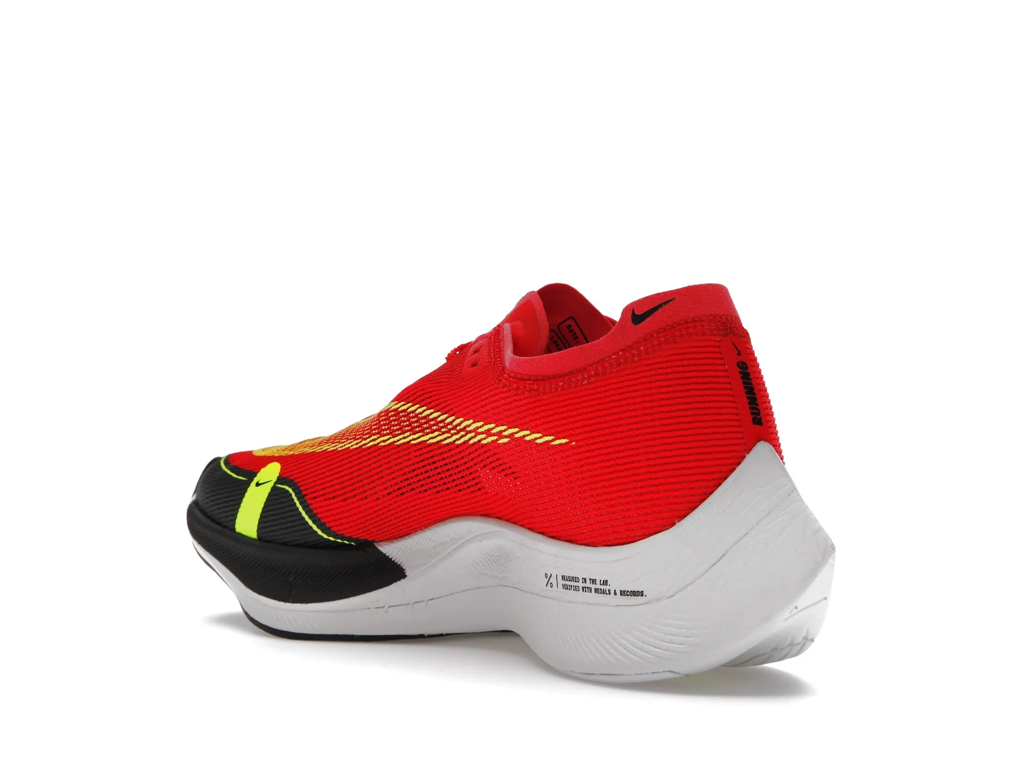 Фото № 6 с приближением к товару «‎Nike ZoomX Vaporfly Next% 2 Siren Red Dark Smoke Grey»
