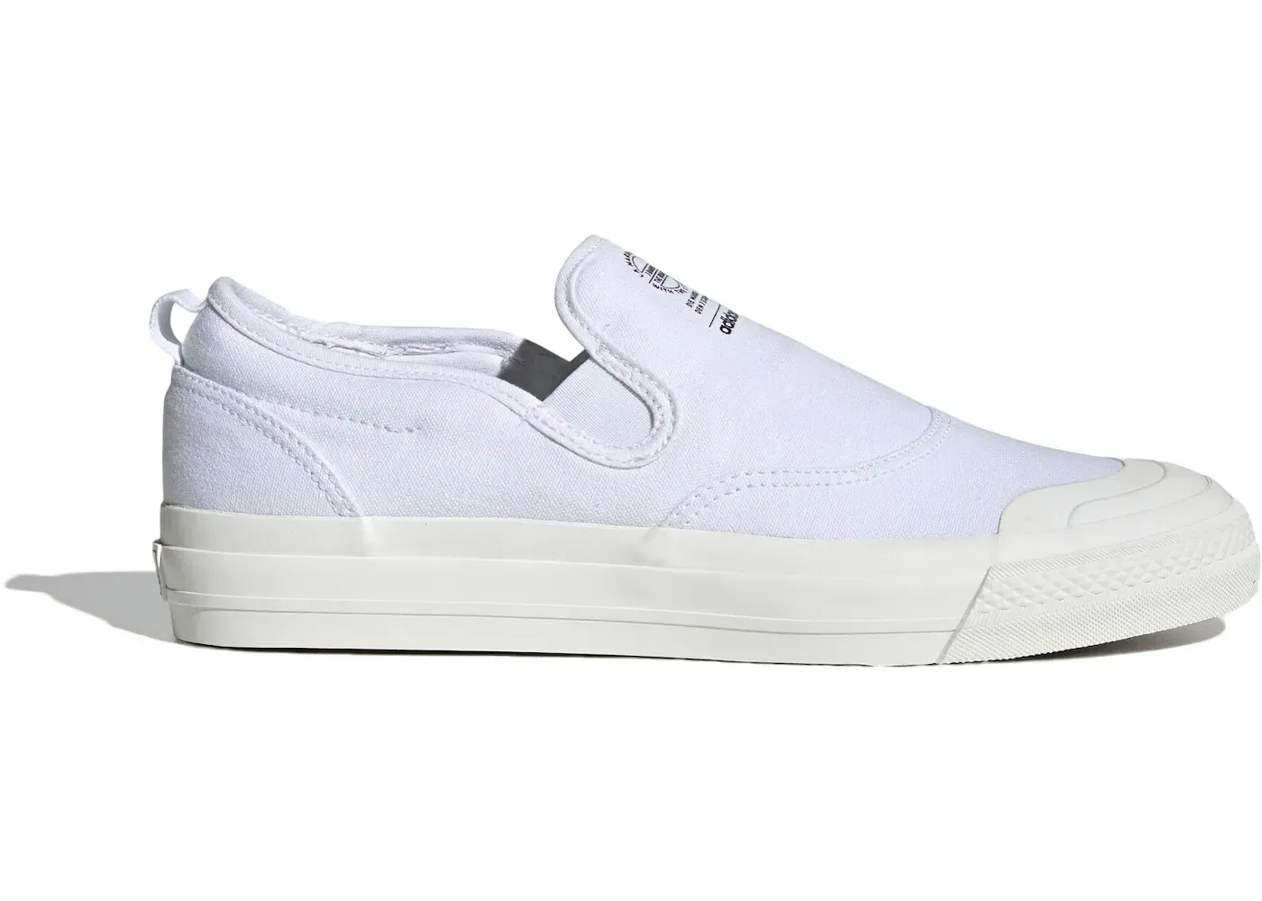 adidas Nizza RF Slip-On Triple White