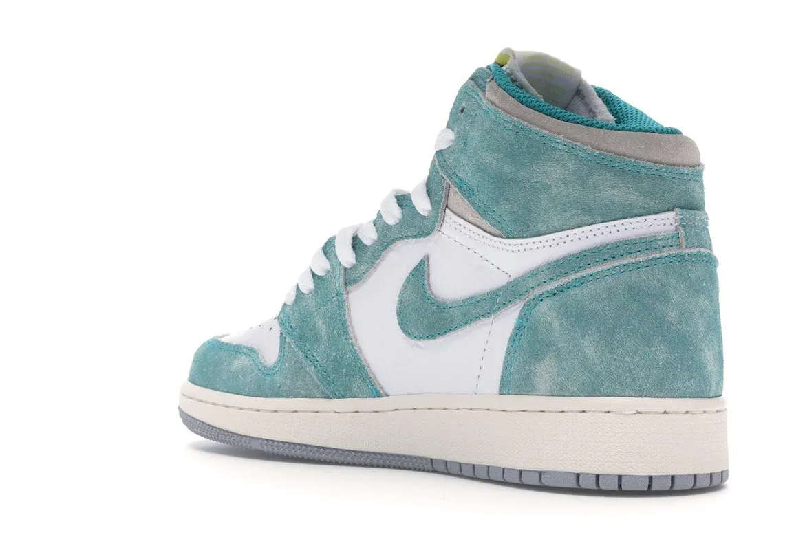 Фото № 6 с приближением к товару «‎Jordan 1 Retro High Turbo Green »