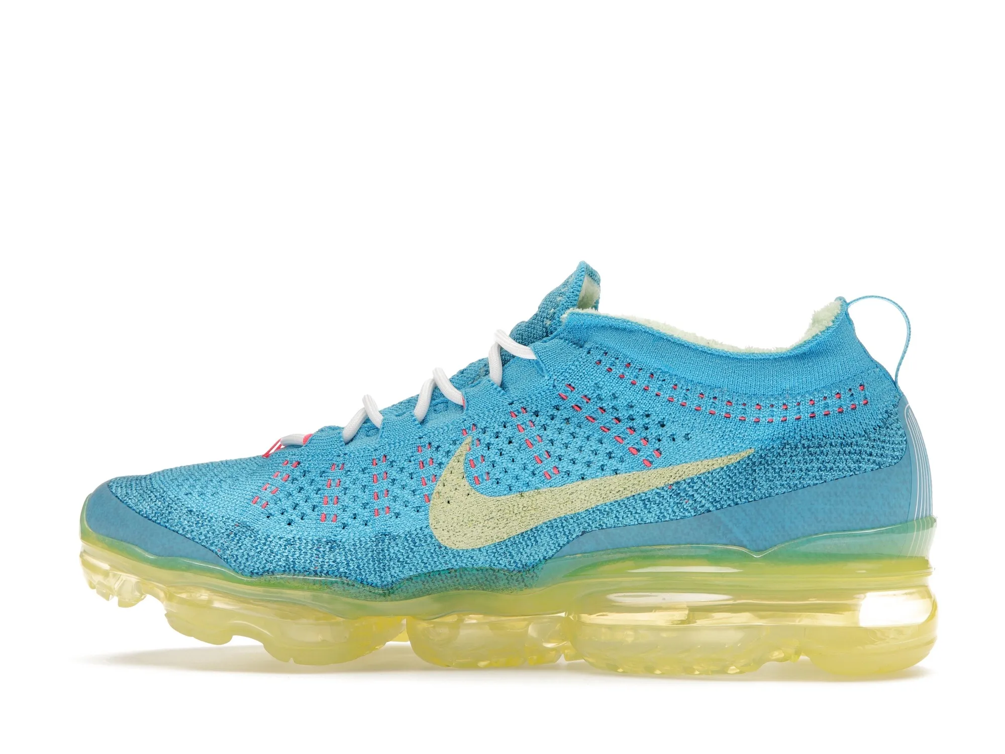 Фото № 5 с приближением к товару «‎Nike Air VaporMax 2023 Flyknit Baltic Blue Citron Tint»