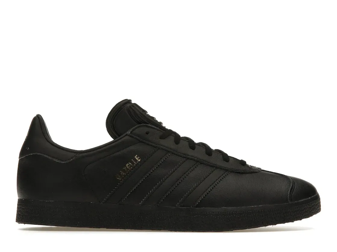 Фото № 1 с приближением к товару «‎adidas Gazelle Black/Black-Gold Metallic»