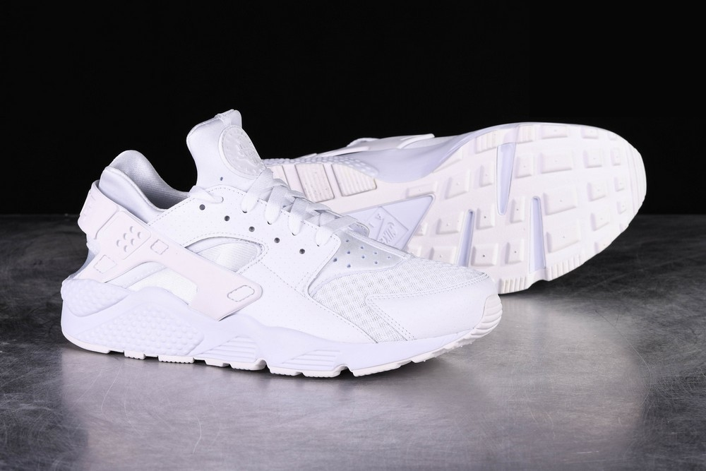 Фото № 4 с приближением к товару «‎Nike Air Huarache Running Shoes White Platinum»