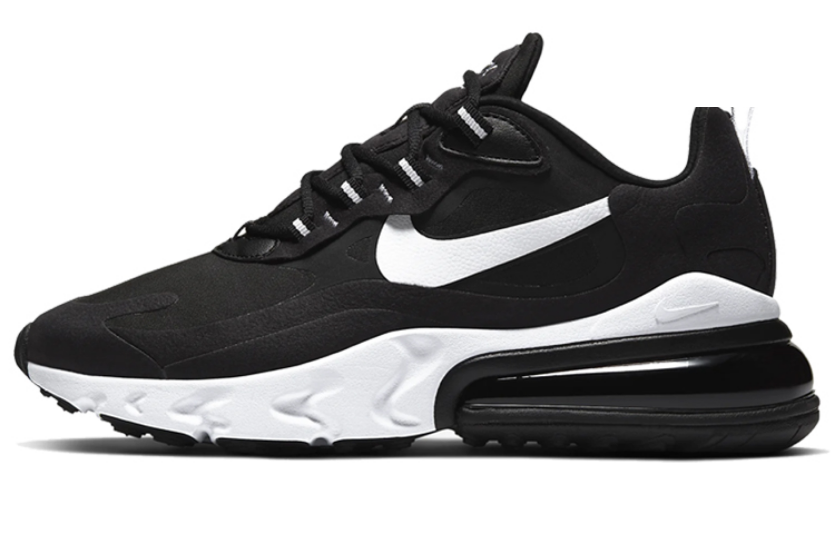 Фото № 1 с приближением к товару «‎Nike Wmns Air Max 270 React 'Black White'»