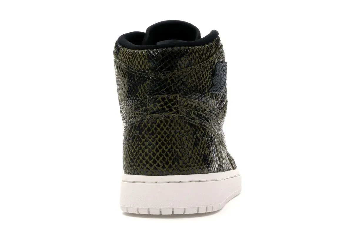 Фото № 4 с приближением к товару «‎Jordan 1 Retro High Snakeskin »