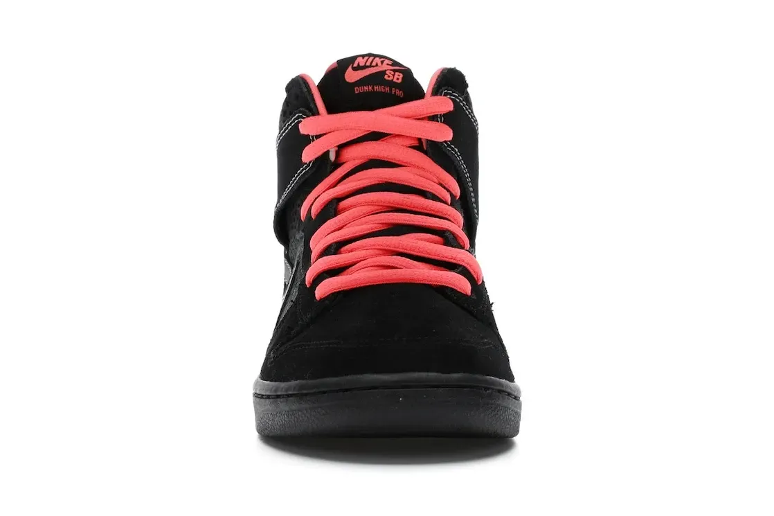 Фото № 2 с приближением к товару «‎Nike SB Dunk High Black Safari Atomic Red»