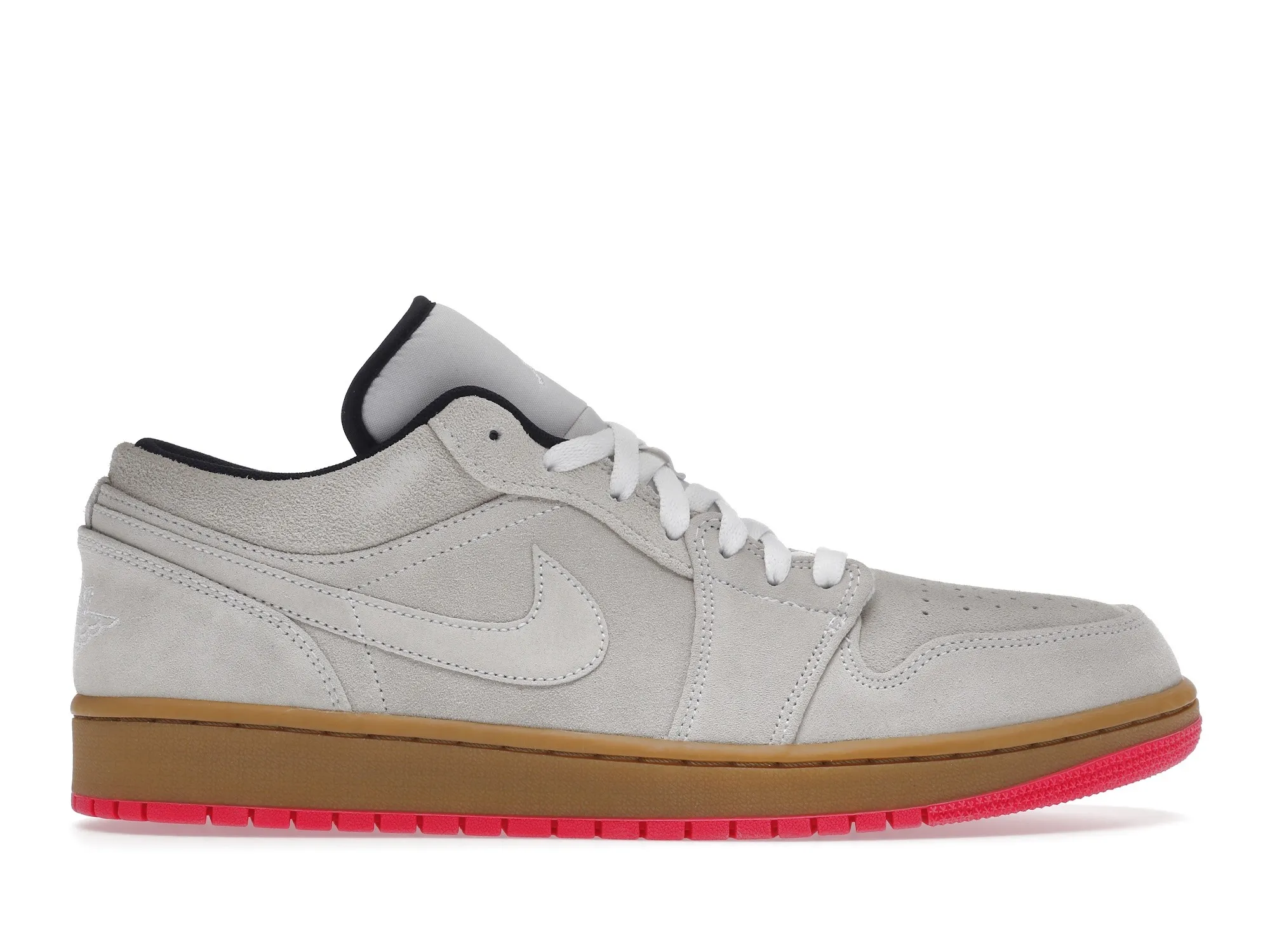 Фото № 1 с приближением к товару «‎Jordan 1 Low White Gum Hyper Pink»