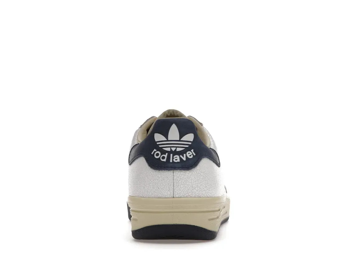 Фото № 4 с приближением к товару «‎adidas Rod Laver Cracked White Navy»
