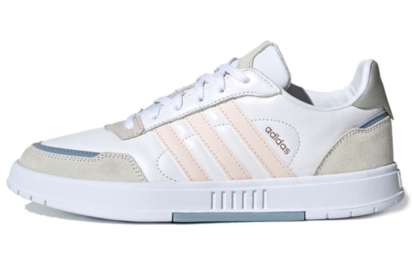 Фото № 1 с приближением к товару «‎adidas neo Courtmaster WhitePinkBlue»