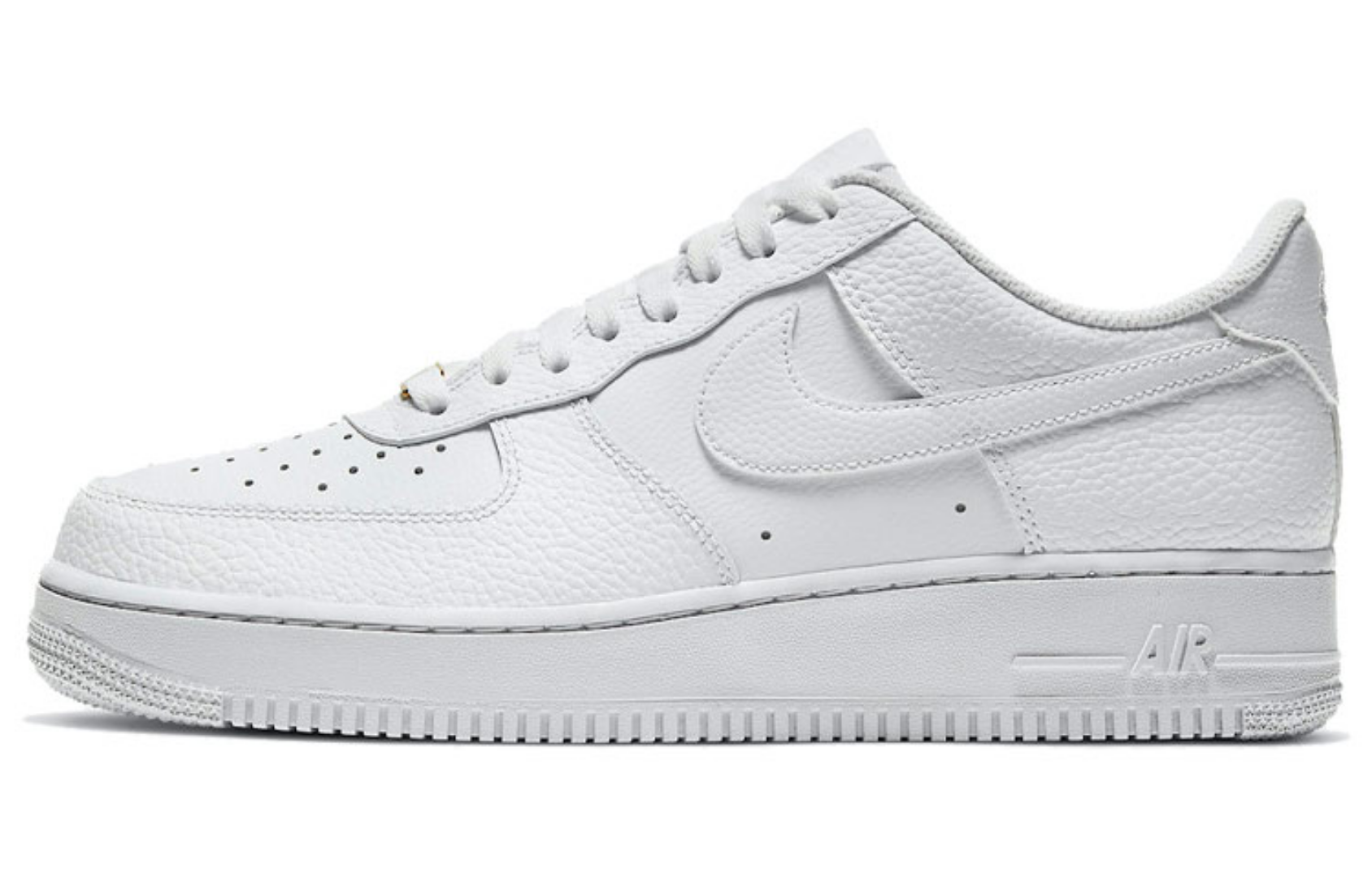 Фото № 1 с приближением к товару «‎Nike Air Force 1 Low Gold Buckle White»