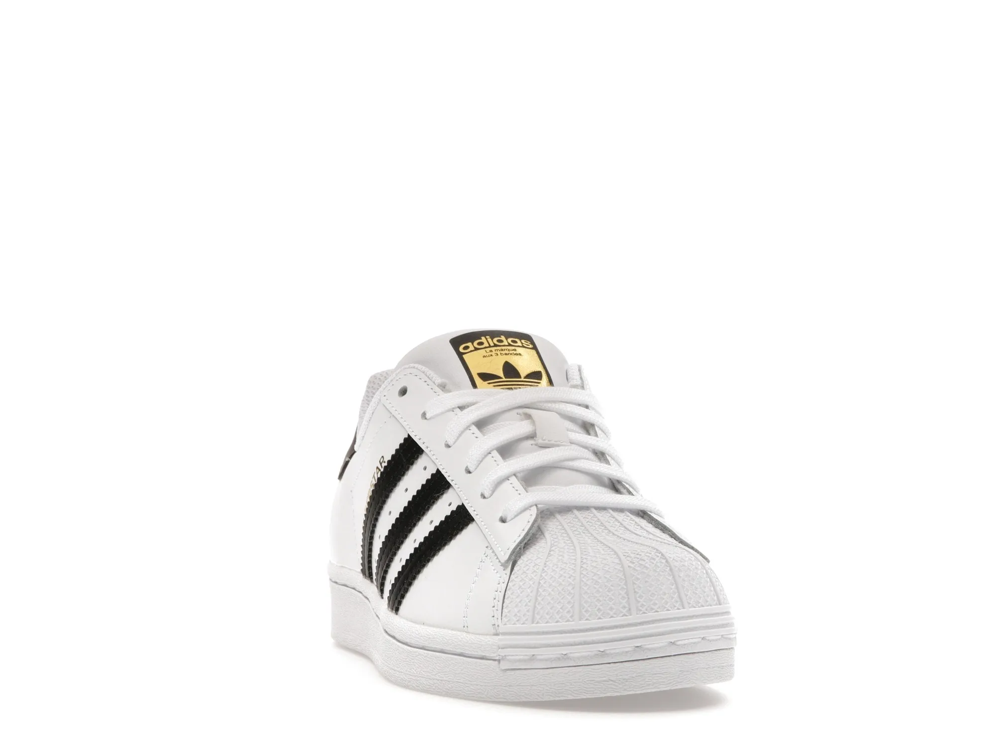 Фото № 6 с приближением к товару «‎adidas Superstar Cloud White Core Black Gold »
